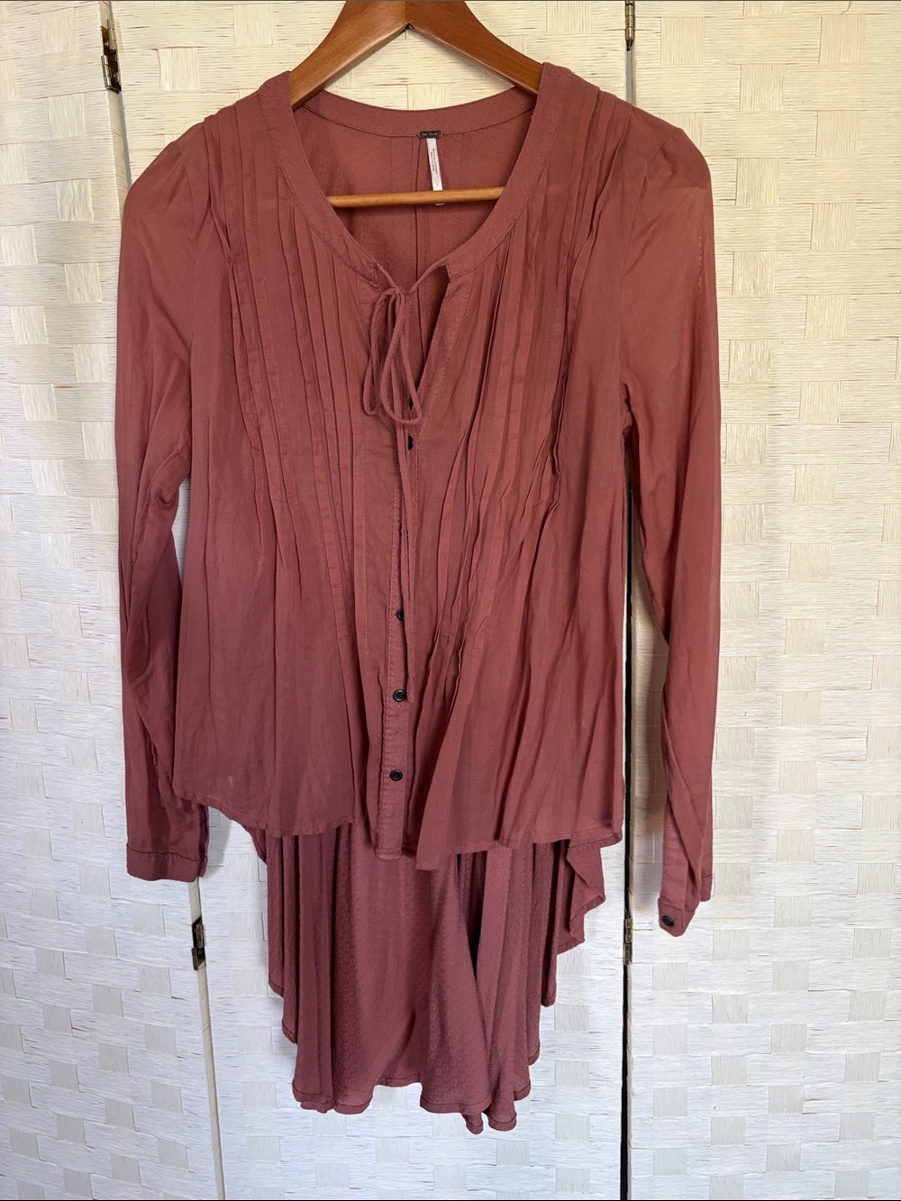 Free People We The Free Summer Daydream Top XS or small high short
